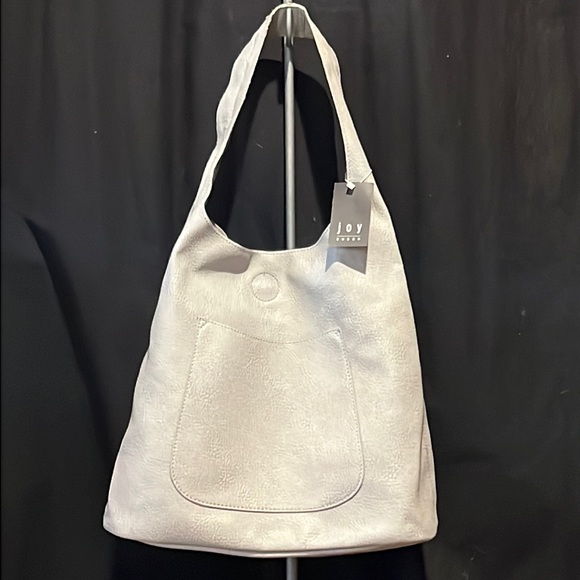 Joy Susan Bags Molly Slouch Hoboexterior Pocket Crossbodyvegan